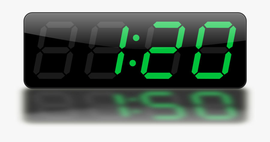 Digital Clock Clipart - Digital Clock Clipart Png, Transparent Clipart