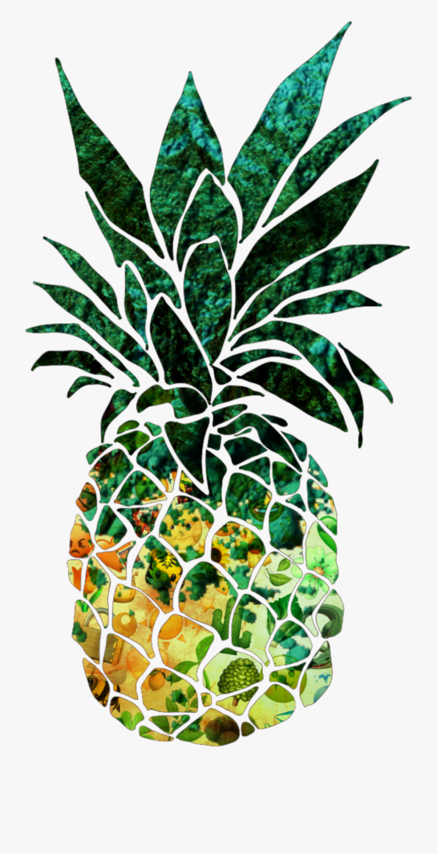 Transparent Pineapple Clipart - Minimalist Black And White Paintings, Transparent Clipart