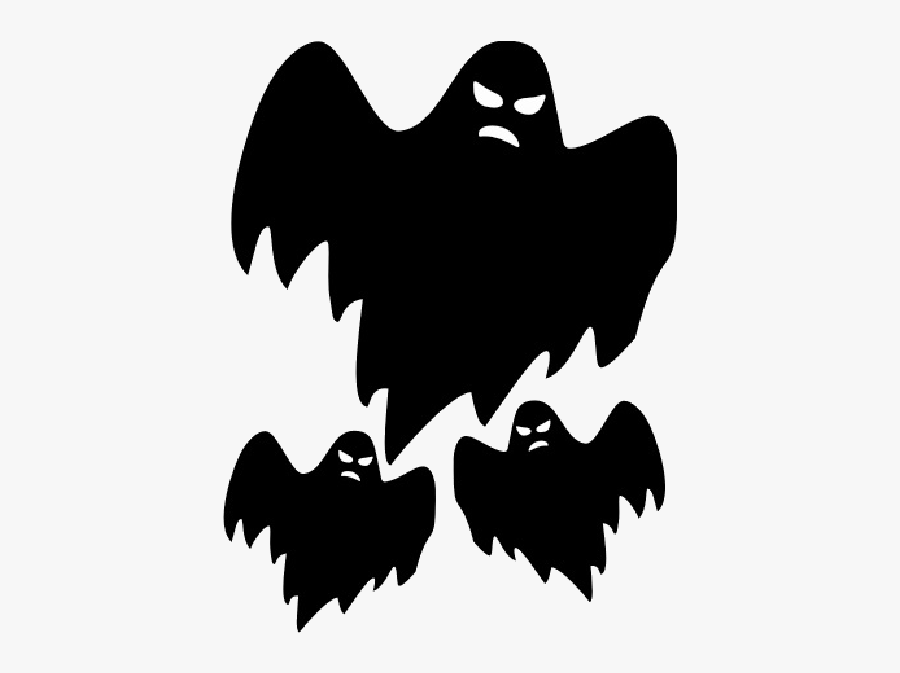 Scary Ghost Drawings All For Wedding Clipart - Scary Halloween Ghost Clipart, Transparent Clipart