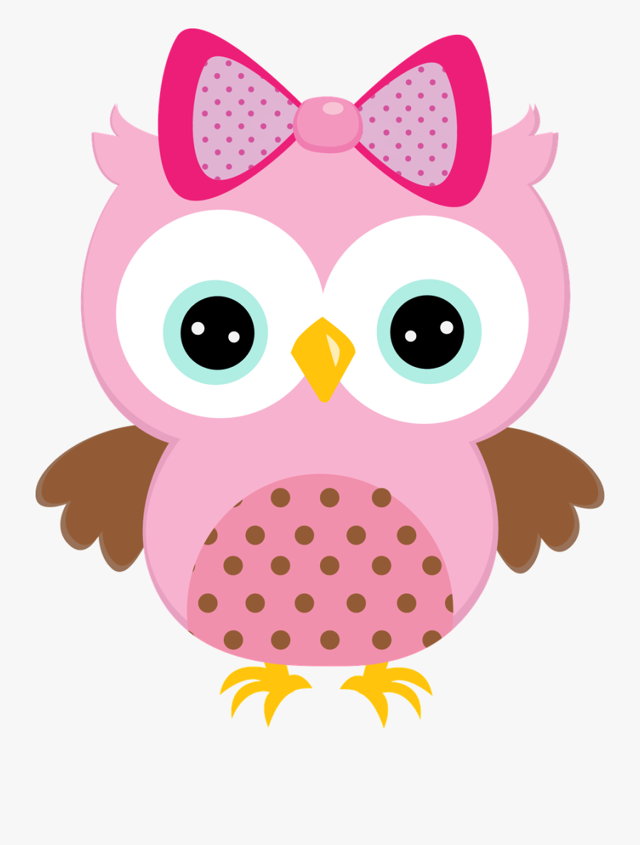 Pink Baby Bird Clipart - Cute Baby Owl Clipart, Transparent Clipart
