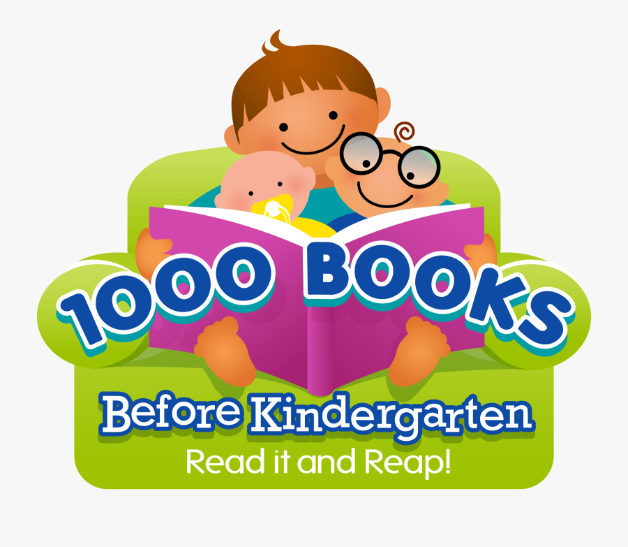 1000 Books Before Kindergarten , Transparent Cartoons - 1000 Books Before Kindergarten, Transparent Clipart