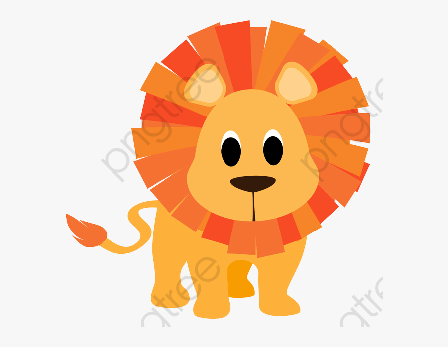 Cartoon Lion, Lion Clipart, Cartoon Clipart, Cartoon - Animales De La Selva Animados, Transparent Clipart