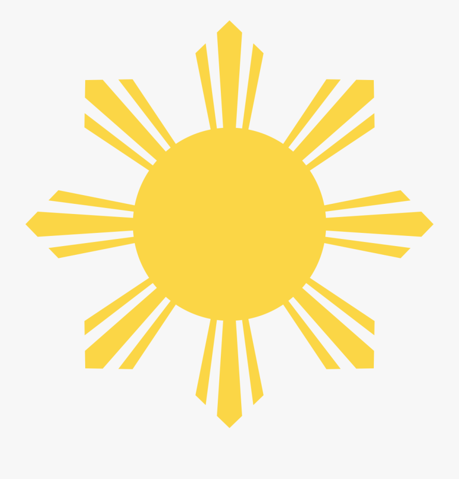 Vexilla Mundi - Philippine Flag Sun Face, Transparent Clipart