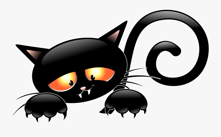 Halloween Cat Clipart - Vintage Halloween Picture Clip Art , Free ...