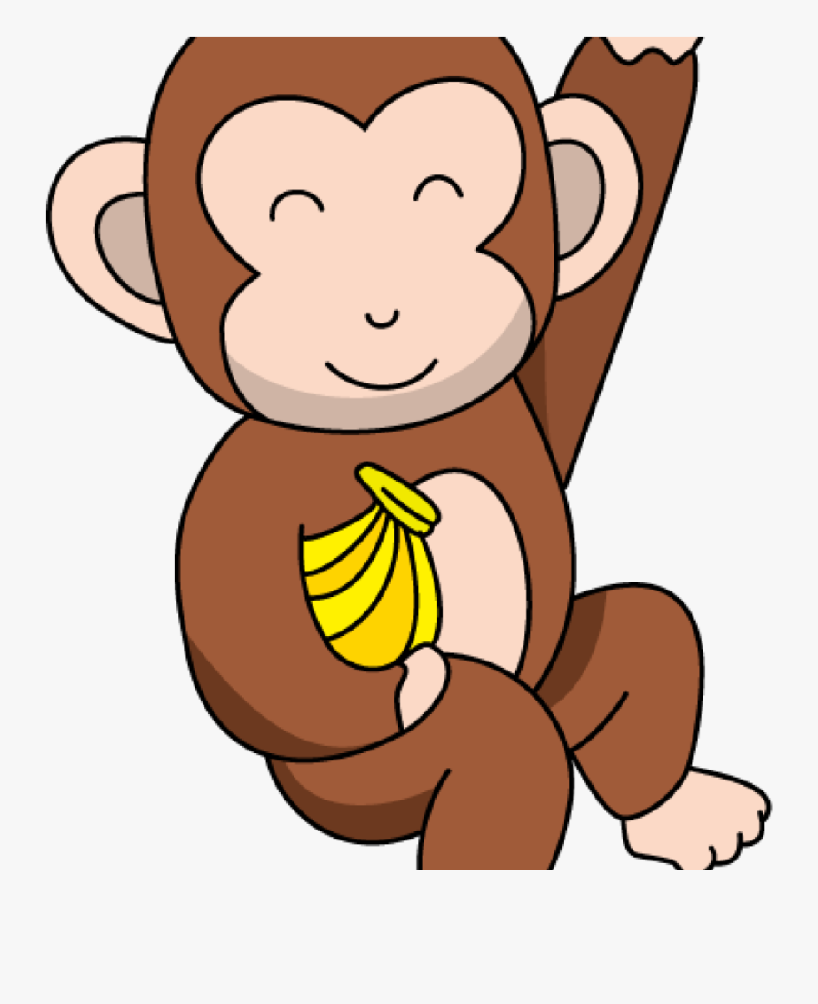 Cute Monkey Clipart Funny Monkey Clipart At Getdrawings - Funny Cute Monkey Cartoon, Transparent Clipart