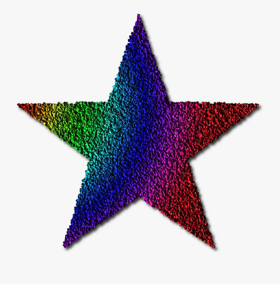 Rainbow Stars Clipart - Rainbow Star Clip Art, Transparent Clipart