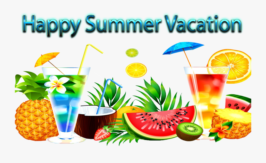 Happy Summer Vacation Png Clipart - Happy Summer Vacation Clipart, Transparent Clipart