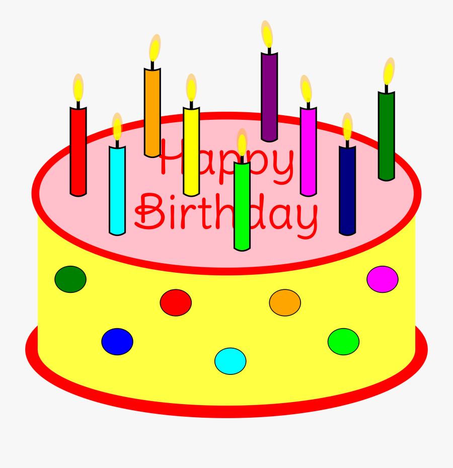 Clip Art Clipart Flickering Candle Big - Birthday Cake Candles Clip Art, Transparent Clipart