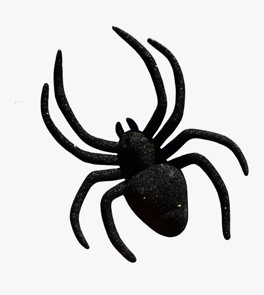 Widow Spiders Halloween Clip Art Image - Clipart Of Halloween Spider, Transparent Clipart