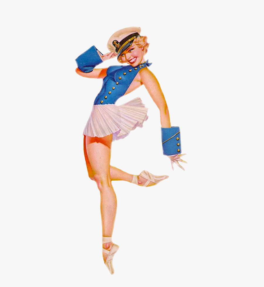 Sailor Girl Pin-up Clip Art - Pinup Png , Free Transparent Clipart ...
