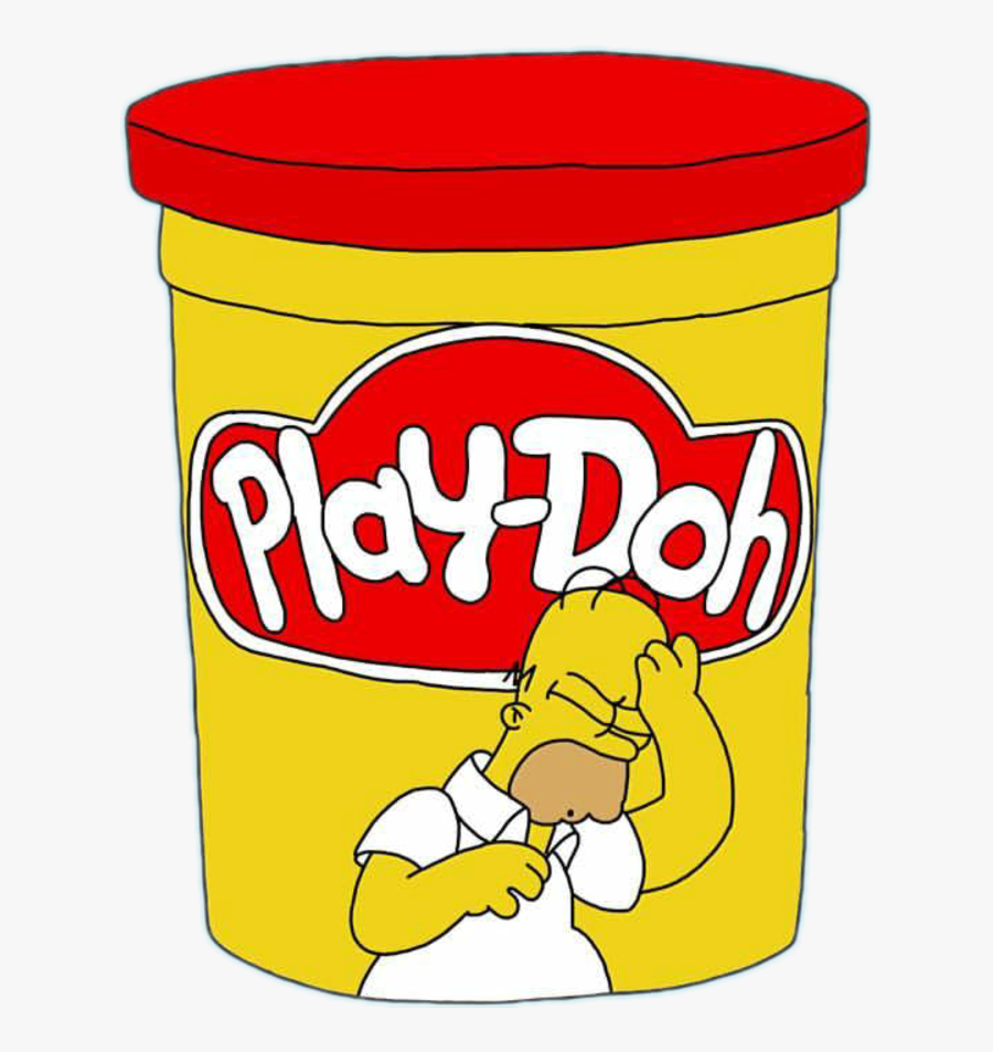#playdoh #homer #homersimpson #kidtoy - Playdough Clipart, Transparent Clipart