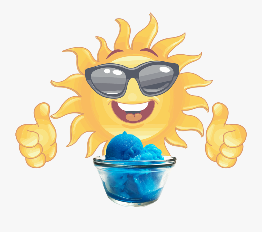 "burney Be Blessed - Sun With Glasses Emoji, Transparent Clipart