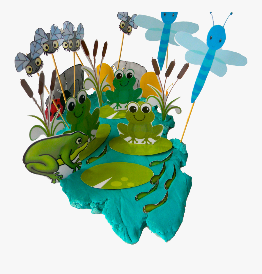 Frog Pond For Play Dough - Play-doh, Transparent Clipart