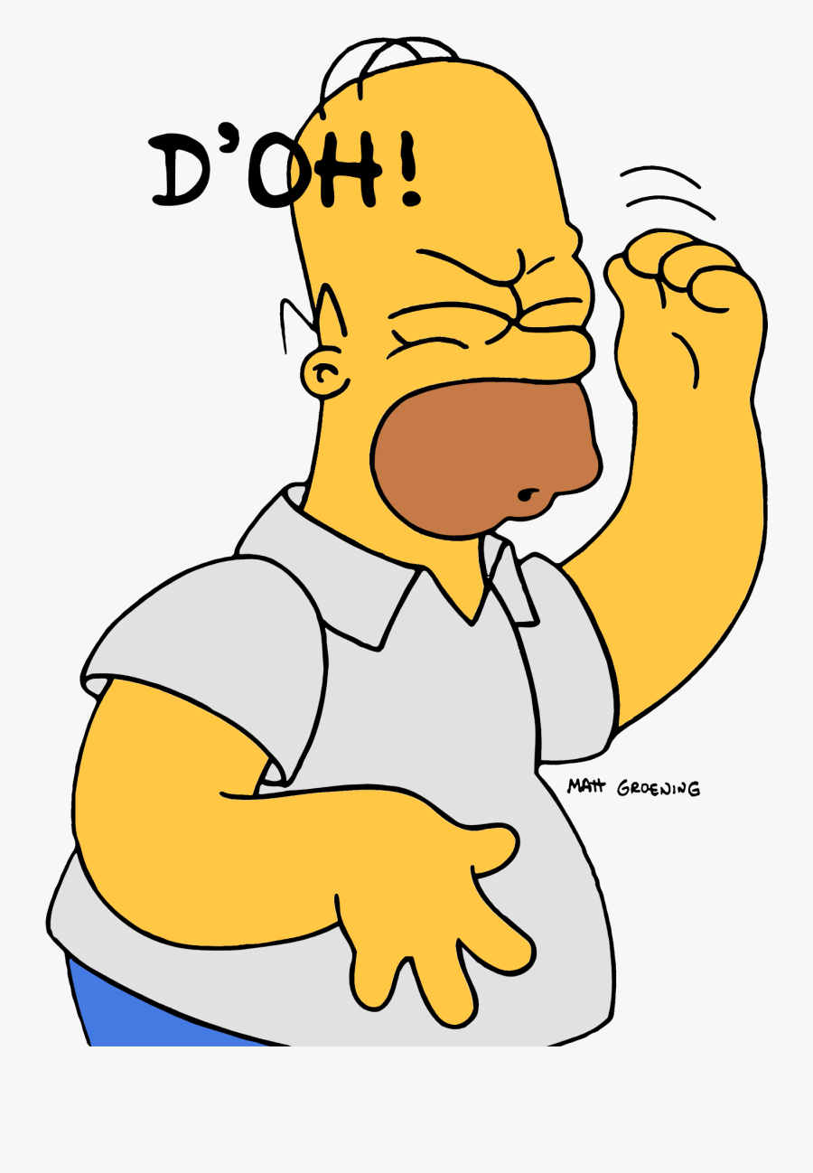 Homer That Feeling When - Homer Simpsons Doh Png, Transparent Clipart