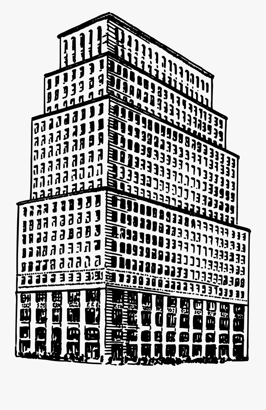 Tower Clipart Building Block - Tower Block, Transparent Clipart