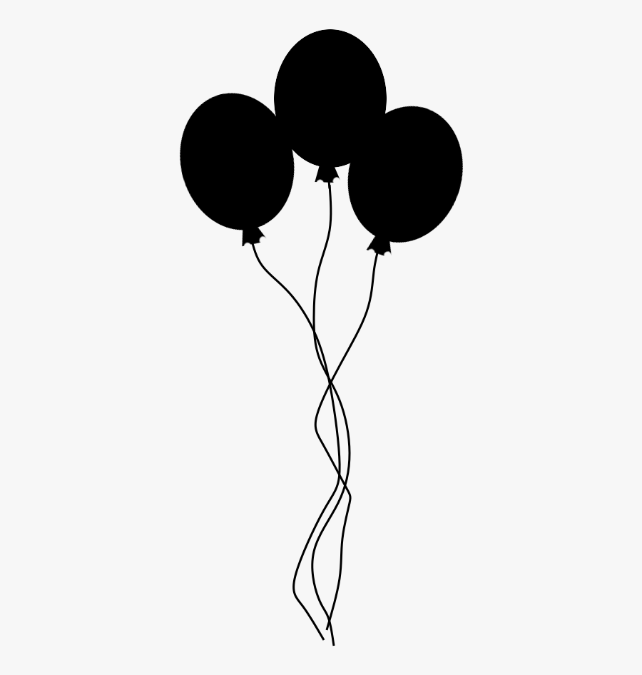 Globos Tumblr Png Clipart , Png Download - Globos Blanco Y Negro Png, Transparent Clipart