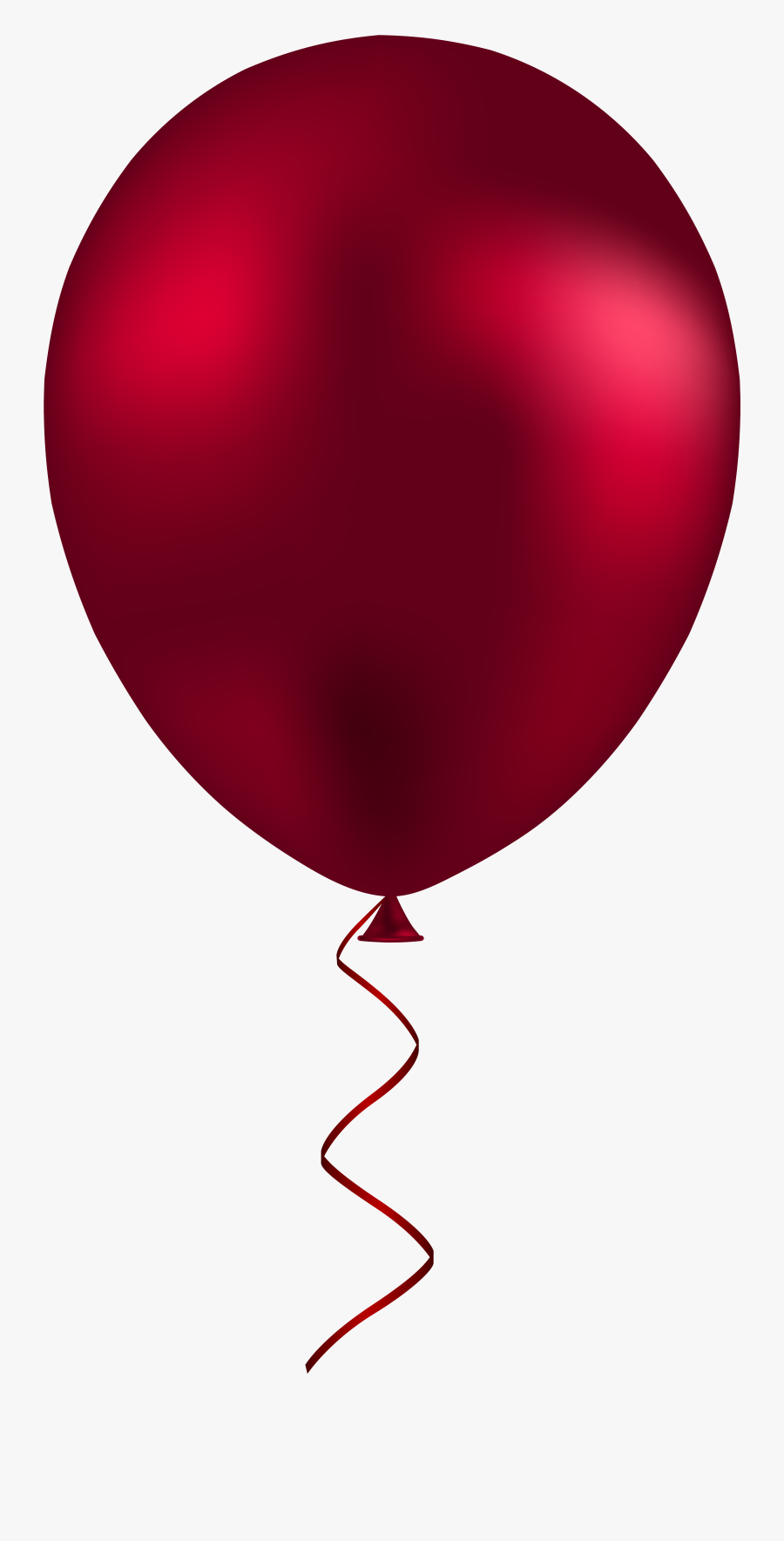 Red Balloon Png Clip Art - Balloon Png, Transparent Clipart