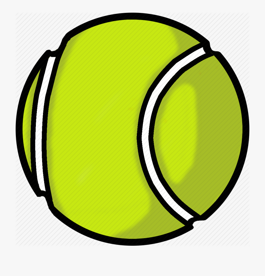 Sports Balls - Tennis Ball Clipart Png, Transparent Clipart