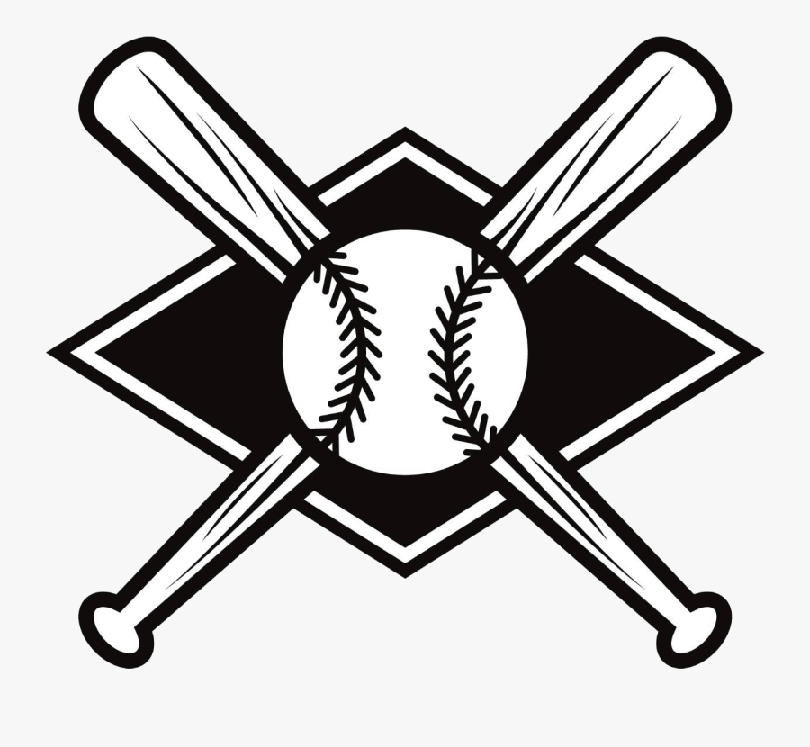 Baseball Bat Clipart Vector Graphics - Baseball Bats Crossed Png , Free