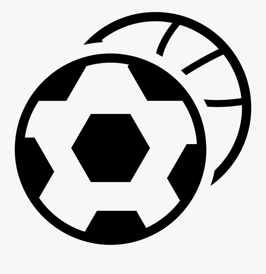 Sports Balls Comments - Silueta De Balon De Futbol, Transparent Clipart
