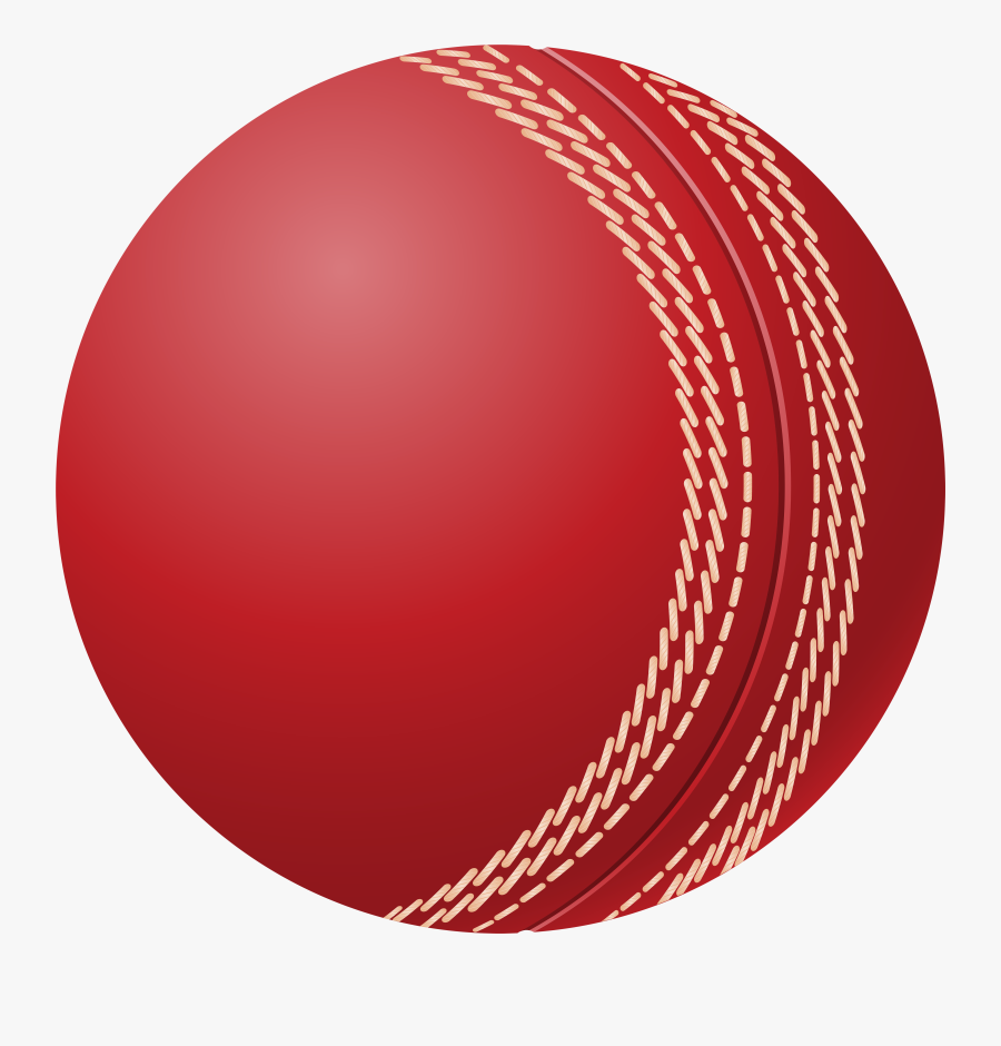 Cricket Ball Png Clip Art - Cricket Ball Image Cartoon Png, Transparent Clipart