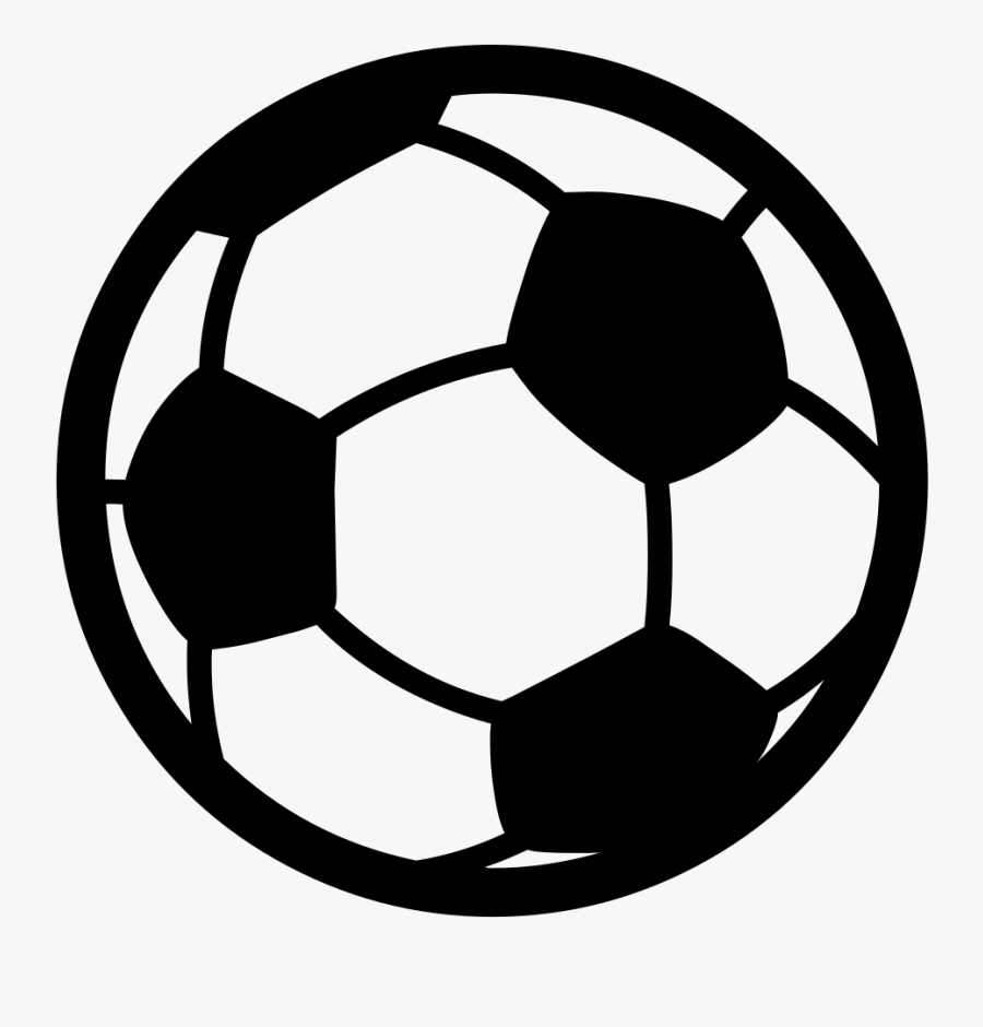 Transparent Sports Balls Clipart Black And White - Flying Soccer Ball Clipart, Transparent Clipart