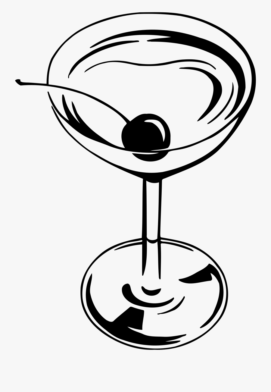 Transparent Pina Colada Clipart - Martini, Transparent Clipart