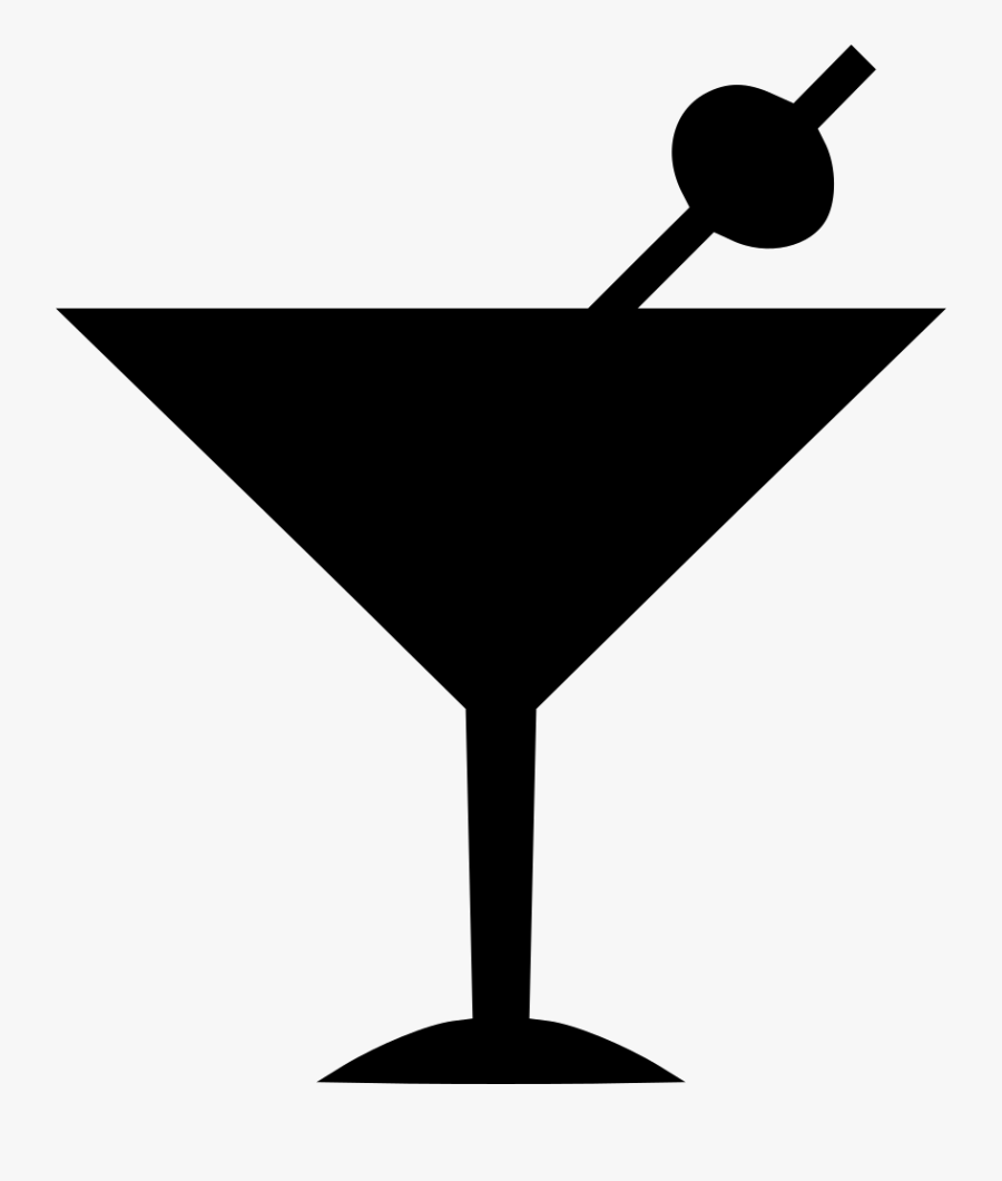 Clip Art Martini Svg - Martini Glass Svg Free, Transparent Clipart
