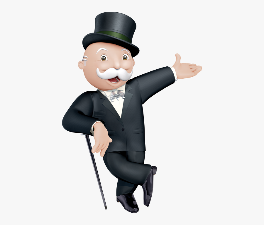 Clip Art Man Png For - Mr Monopoly Png, Transparent Clipart