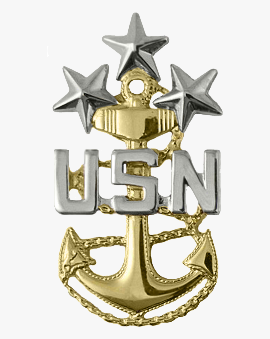 Master Chief Petty Officer Of The Navy Anchor, Transparent Clipart
