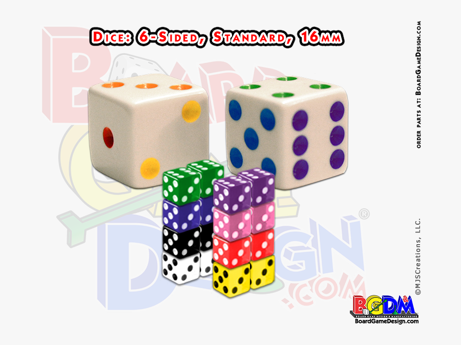 Dice Clipart Game Piece - Dice, Transparent Clipart