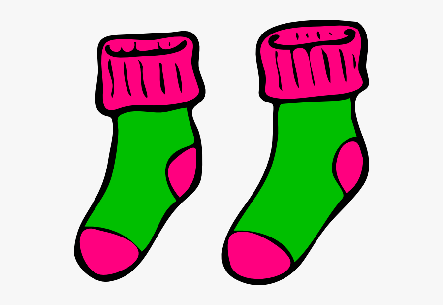 Socks Clip Art, Transparent Clipart