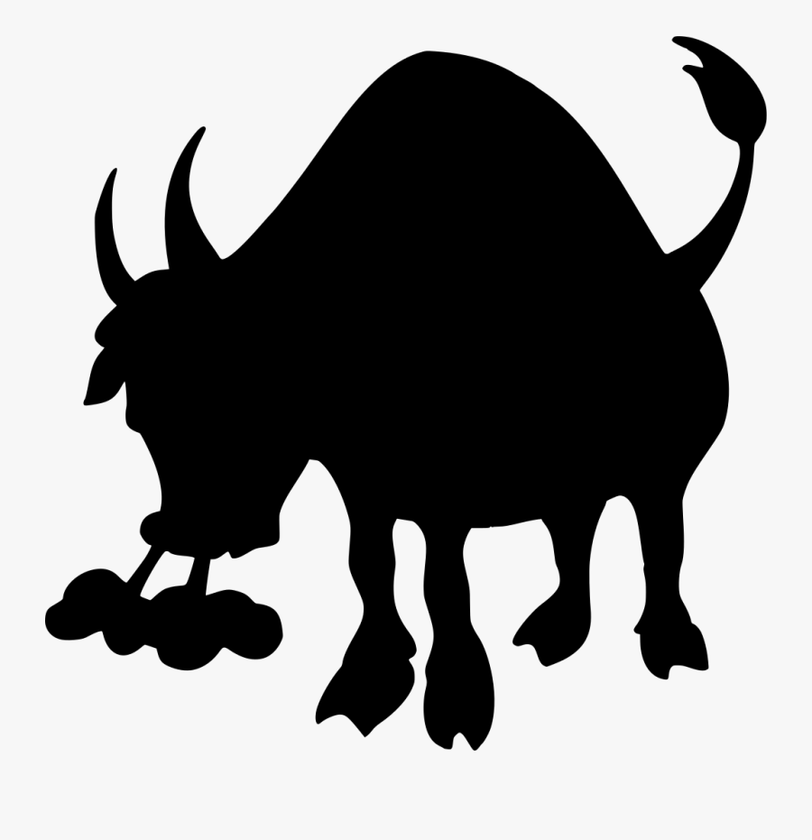 Bull Clipart Tail - Bull Snorting, Transparent Clipart