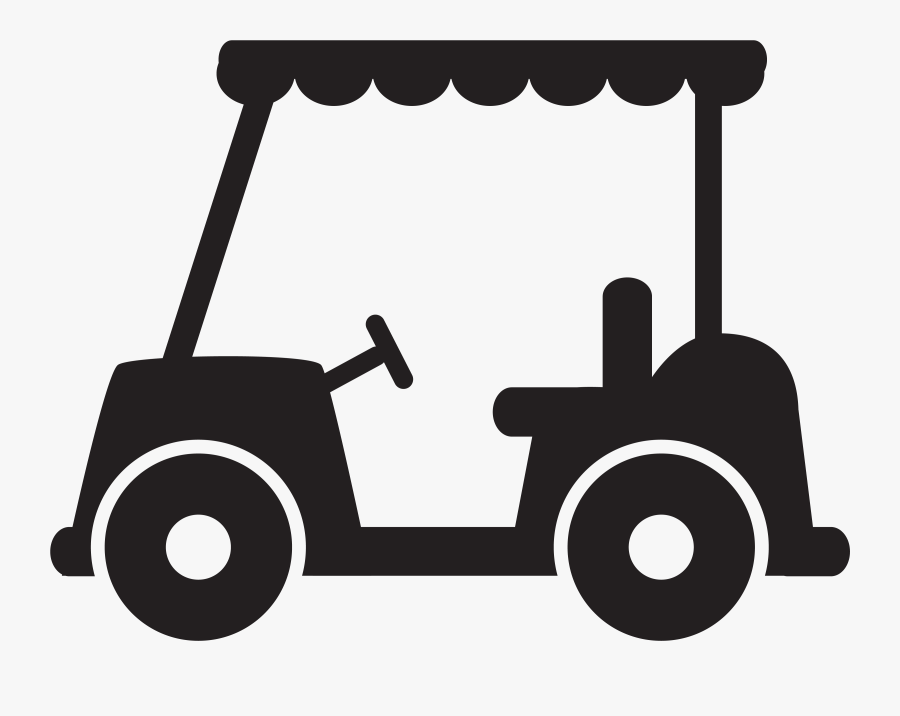 Golf Club Golf Cart Icon - Golf Cart Icon Vector, Transparent Clipart