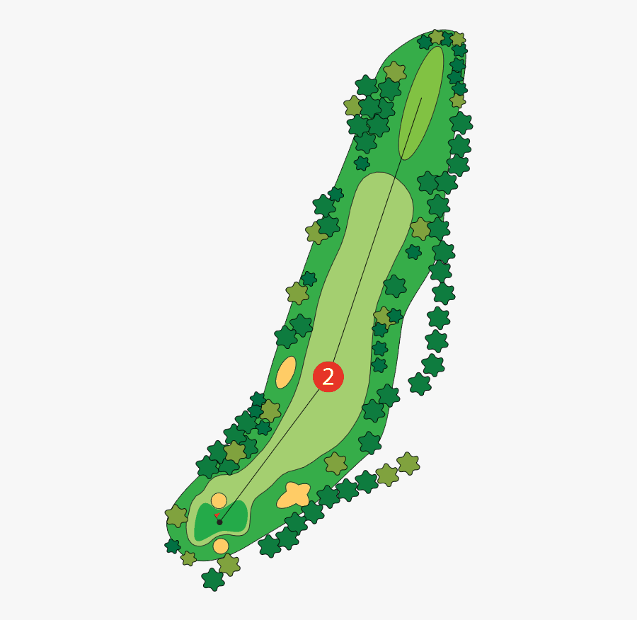 Freeway Golf Course Layout - Illustration, Transparent Clipart