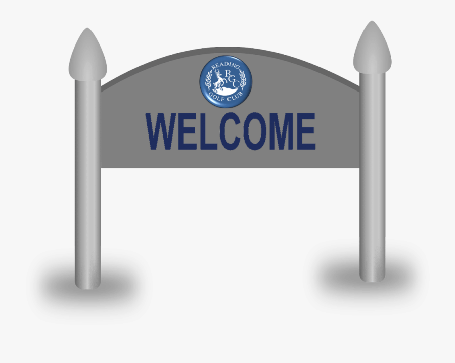 Welcome To Reading Golf Club - Reading Golf Club, Transparent Clipart