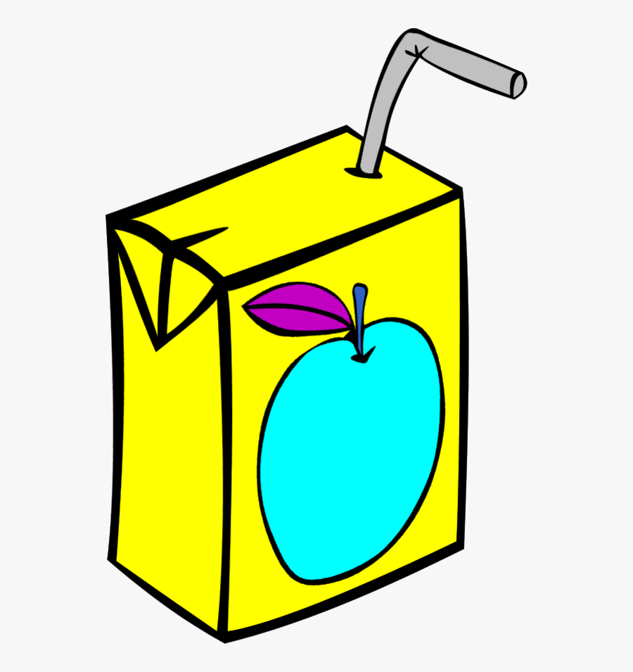 Clipart Of Apple Juice - Apple Juice Clipart Black And White, Transparent Clipart