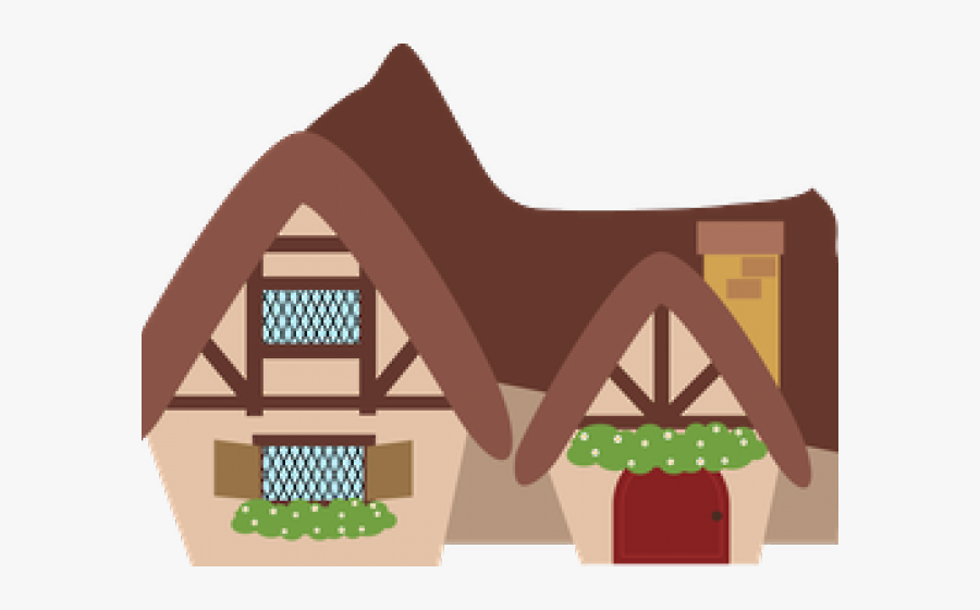 Little Red Riding Hood House Clipart, Transparent Clipart