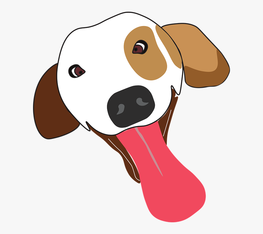 Dog, Tongue, Pet, Animal, Puppy, Pug, Face, Cute - Lengua De Perro Png, Transparent Clipart