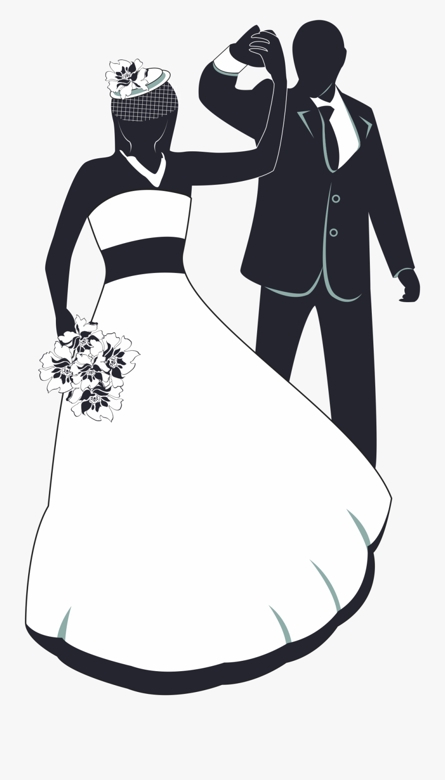 Wedding Clip Art The - Weddings Card, Transparent Clipart