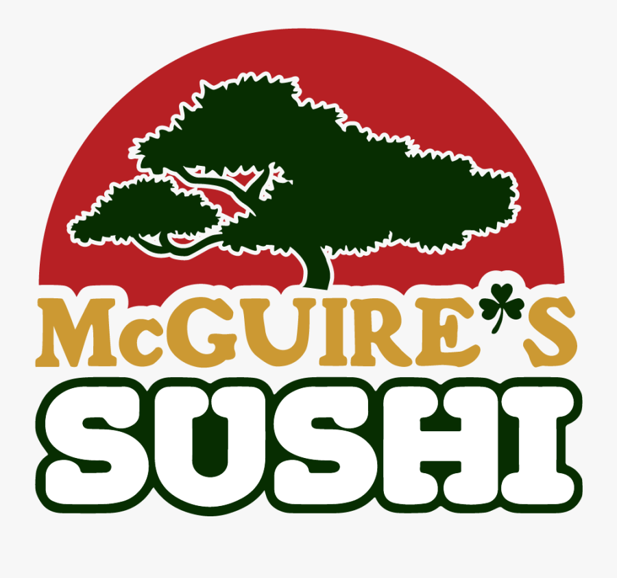 Mcguire"s Sushi Logo Will Link To The Home Page, Transparent Clipart