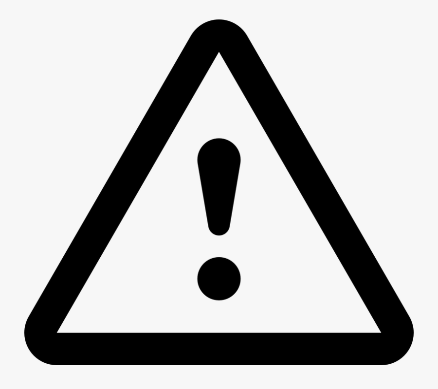 Exclamation Mark Hazard General Warning Sign Free Transparent 