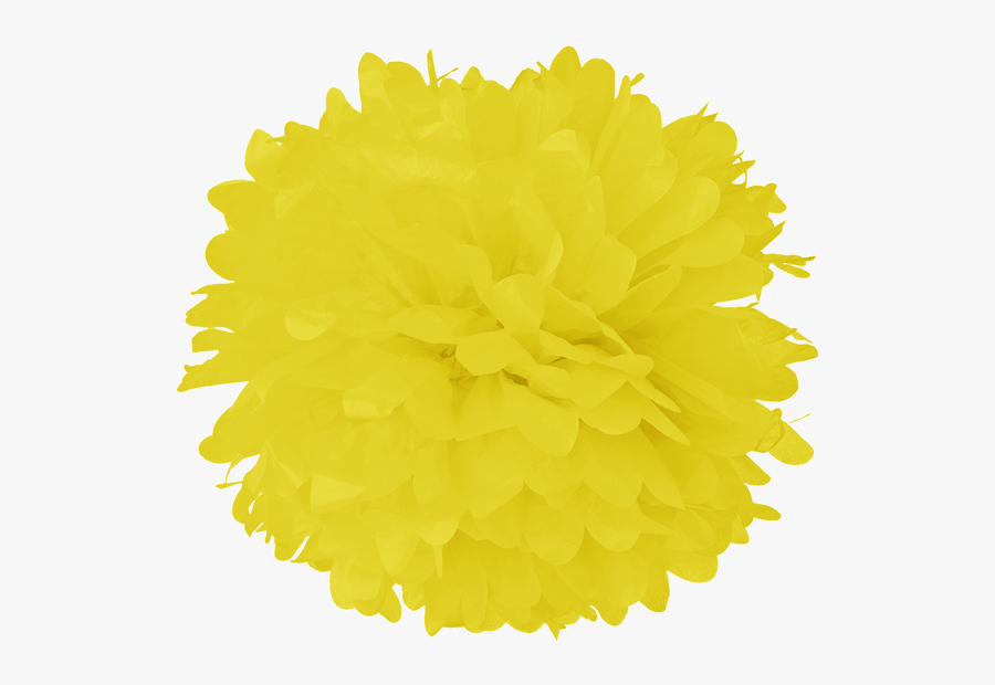 Clip Art Process Yellow Tissue - Red Pom Pom Png, Transparent Clipart