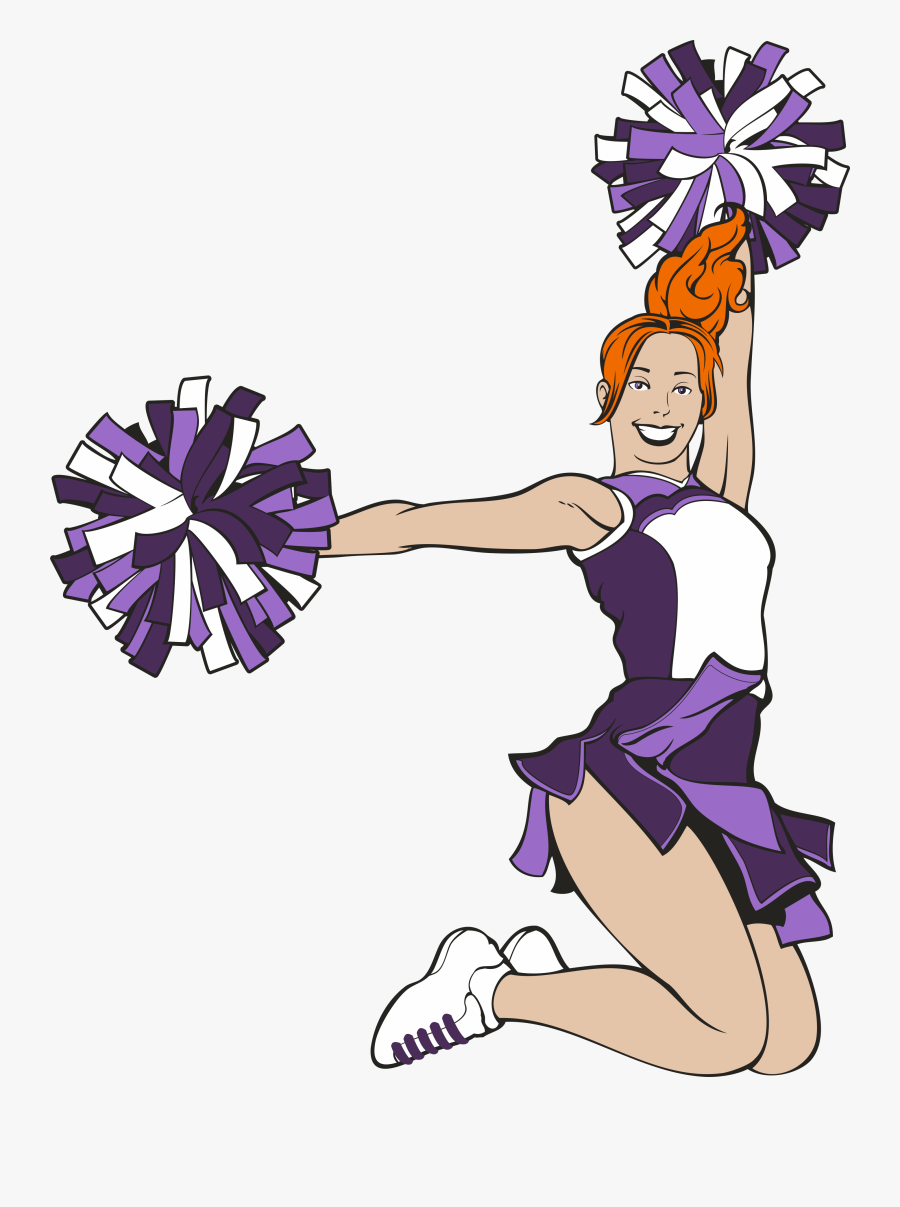 Wall Art Cheerleader Pom Poms Wall Decals Removable - Painting Of A Cheer Pompom, Transparent Clipart