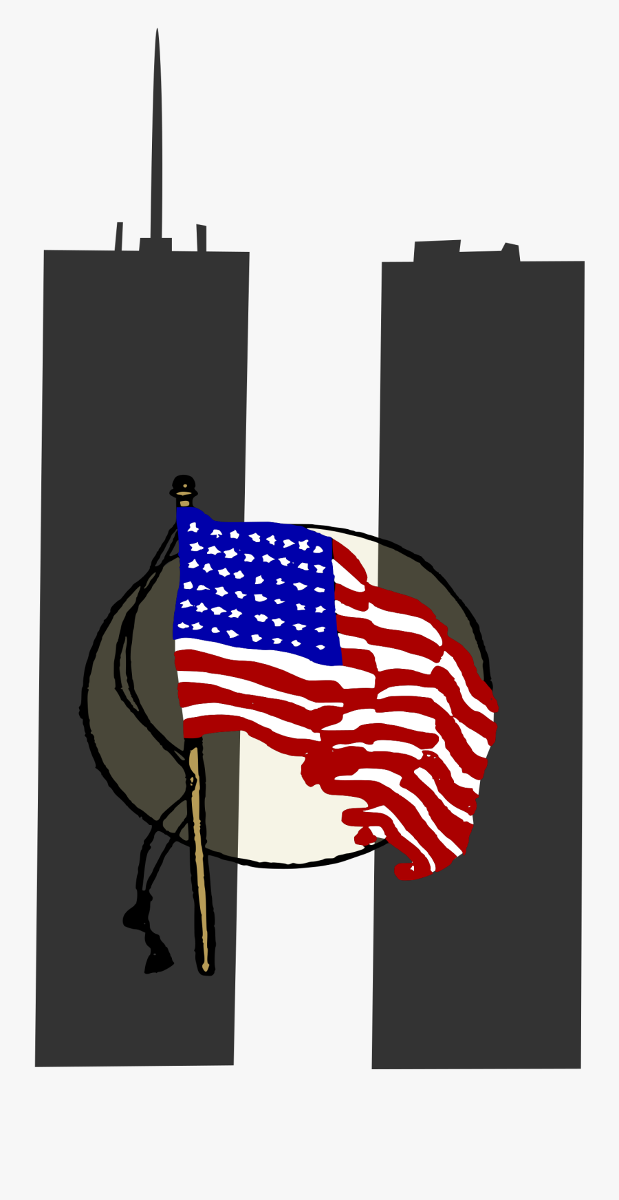 9 11 Clipart Memorial Day - 9 11 Memorial Clipart, Transparent Clipart