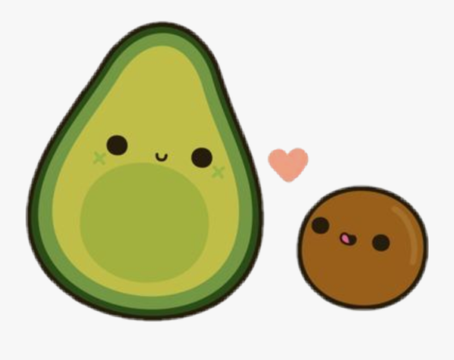 Cartoon Cute Avocados Clipart , Png Download - Cartoon Avocados, Transparent Clipart