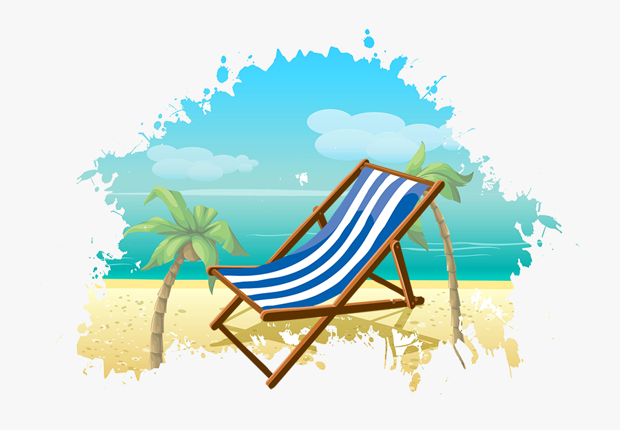 Transparent Summer Beach Clipart - Vector Summer Beach Png, Transparent Clipart