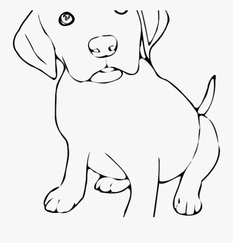 Dog Clipart Black And White Free Black And White Clipart - Dog Small Clipart Black And White, Transparent Clipart
