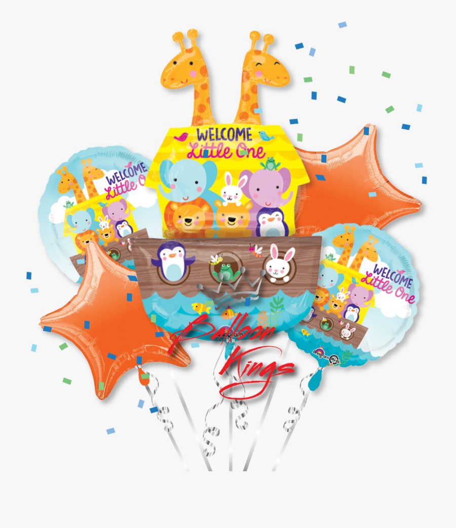 Baby Shower Noahs Ark Bouquet, Transparent Clipart