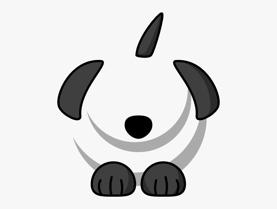 Black Dog Svg Clip Arts - Dog Paw Cartoon Png, Transparent Clipart